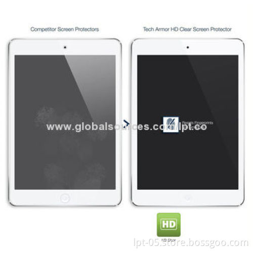 High Definition Clear Glass Screen Protectors, 2.5D Round Edges, for Apple's iPad Air Generation 5